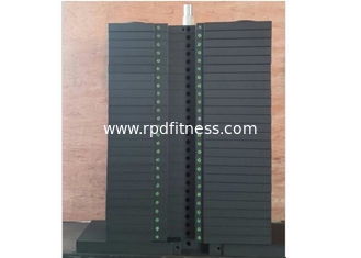 China RAPID Gym Machine Parts Steel Material Gym Weight Stack For Fitness Equipment supplier