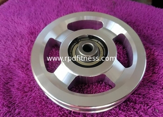 China RDAP-23 Red Home Gym Pulley Wheels Alloy Metal Material For Commercial Clubs supplier