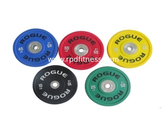 China Fitness Bumper Weight Plates 1.25 LB - 20 LB Weight Plate For Strength Exercise supplier