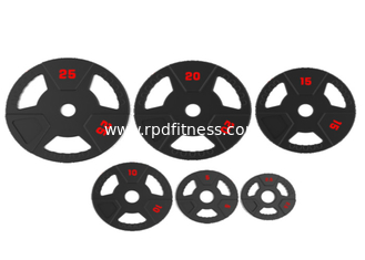 China Logo Available Barbell Weight Plates 1.25-20 kgs Weight Color Optional supplier