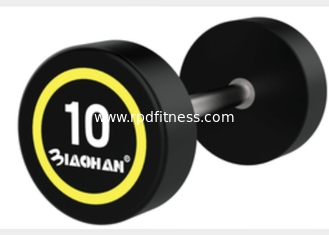 China 2kg - 30kgs Gym Fitness Dumbbell / Gym Accessory PU Dumbbells For Commercial Clubs supplier