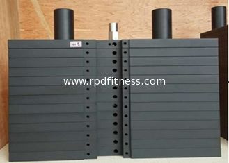 China Durable Commercial Quality Gym Clubs Use Black Pure Gym Steel Plates supplier