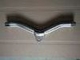 460mm Gym Equipment Parts Silver Alloy Pull Handle Bars For Pulling / Pushing Exercise supplier
