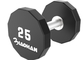 Durable Gym Fitness Dumbbell / Gym Accessory PU Dumbbell Color Optional supplier